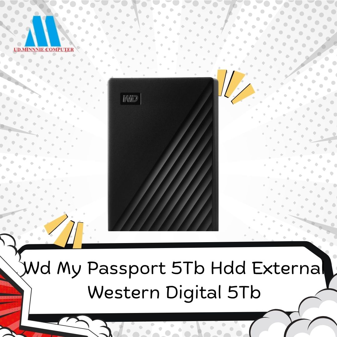 Wd My Passport 5Tb Hd Hdd External Western Digital 5Tb Original