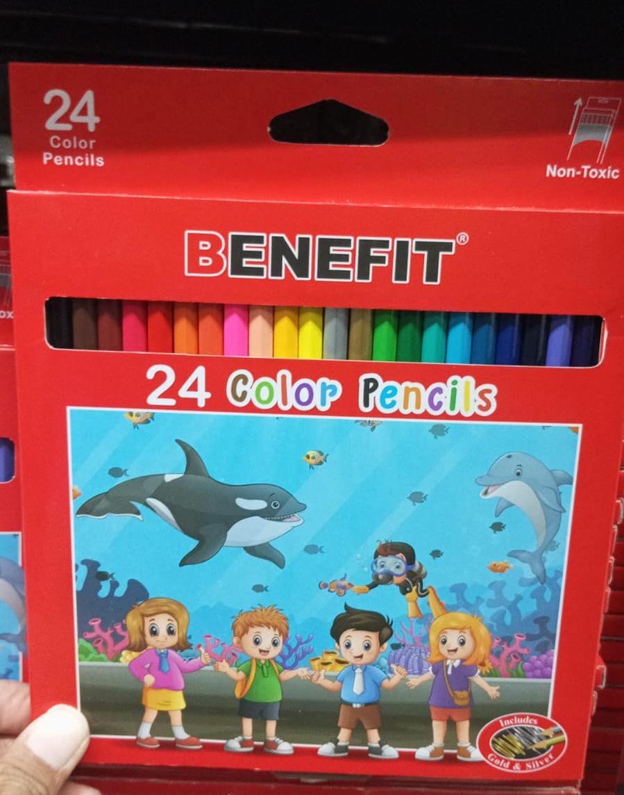 Benefit Pensil Warna isi 24