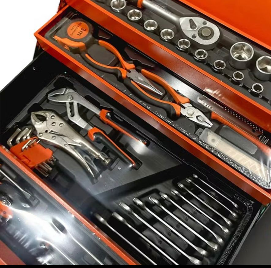 TOOLBOX SET 85 PCS ALAT PERKAKAS KUNCI SOCK SOCKET