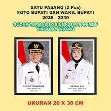 Foto Bupati dan Wakil Bupati