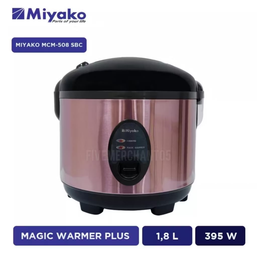 Rice Cooker Miyako MCM 508 SBC 1,8 L