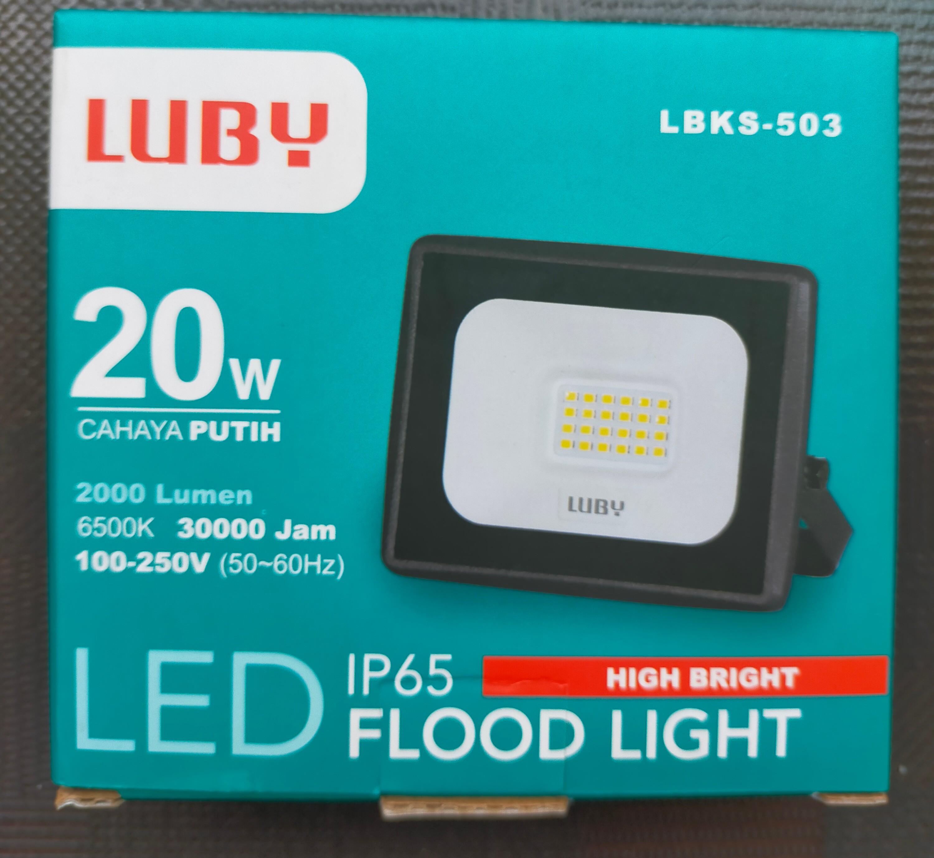 Lampu sorot 20 watt LUBY 503