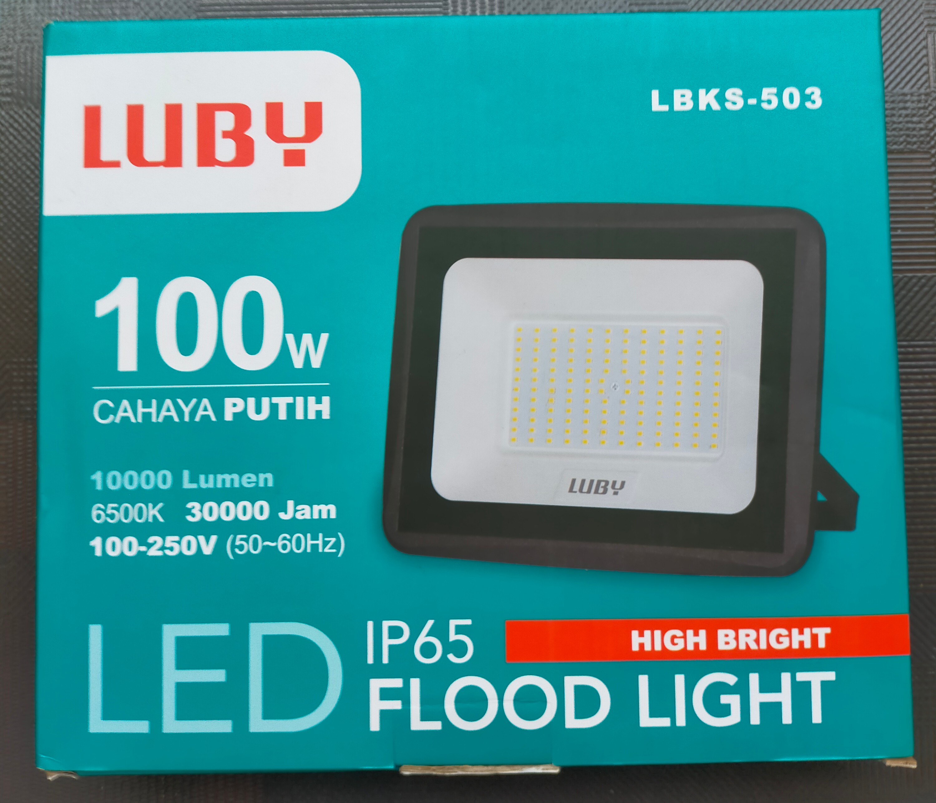 Lampu sorot 100 Watt LUBY 503