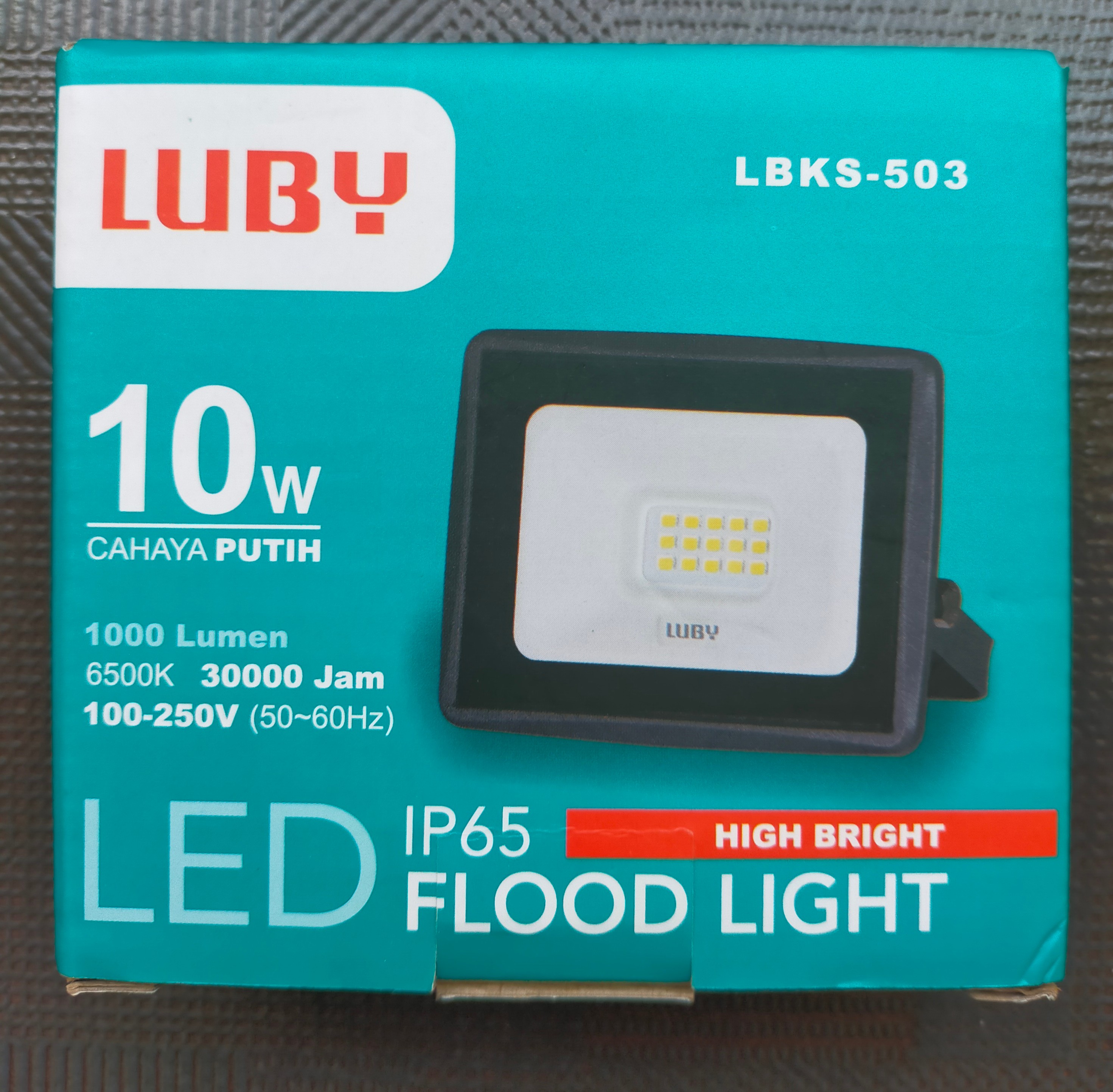 Lampu sorot 10 Watt LUBY 503