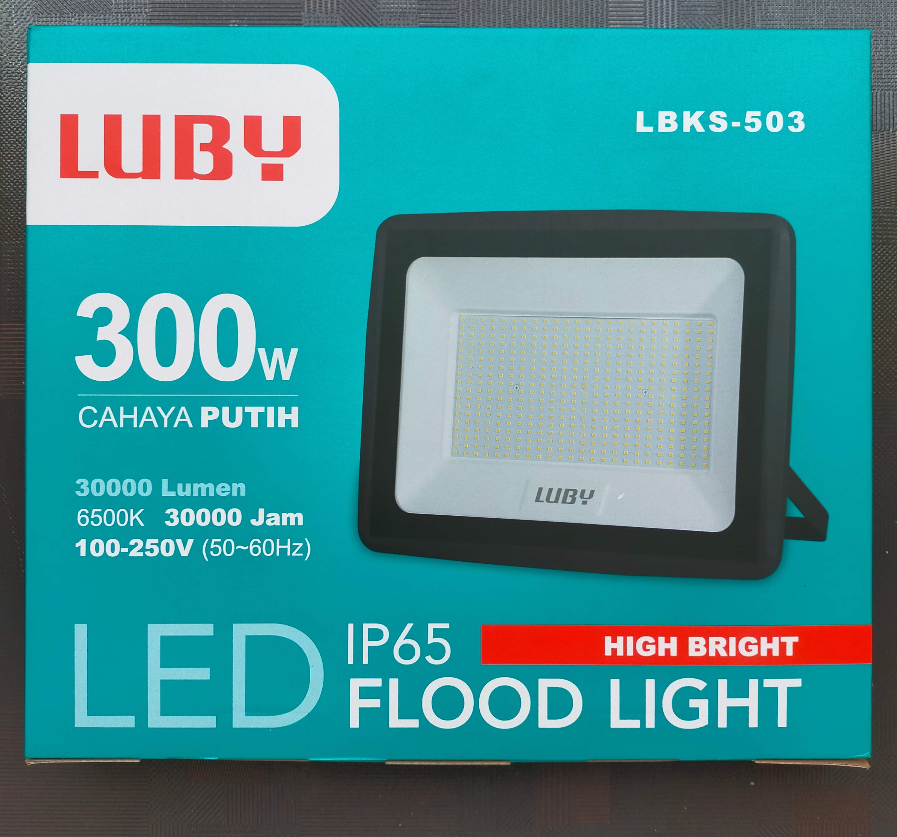 Lampu sorot 300 Watt LUBY 503
