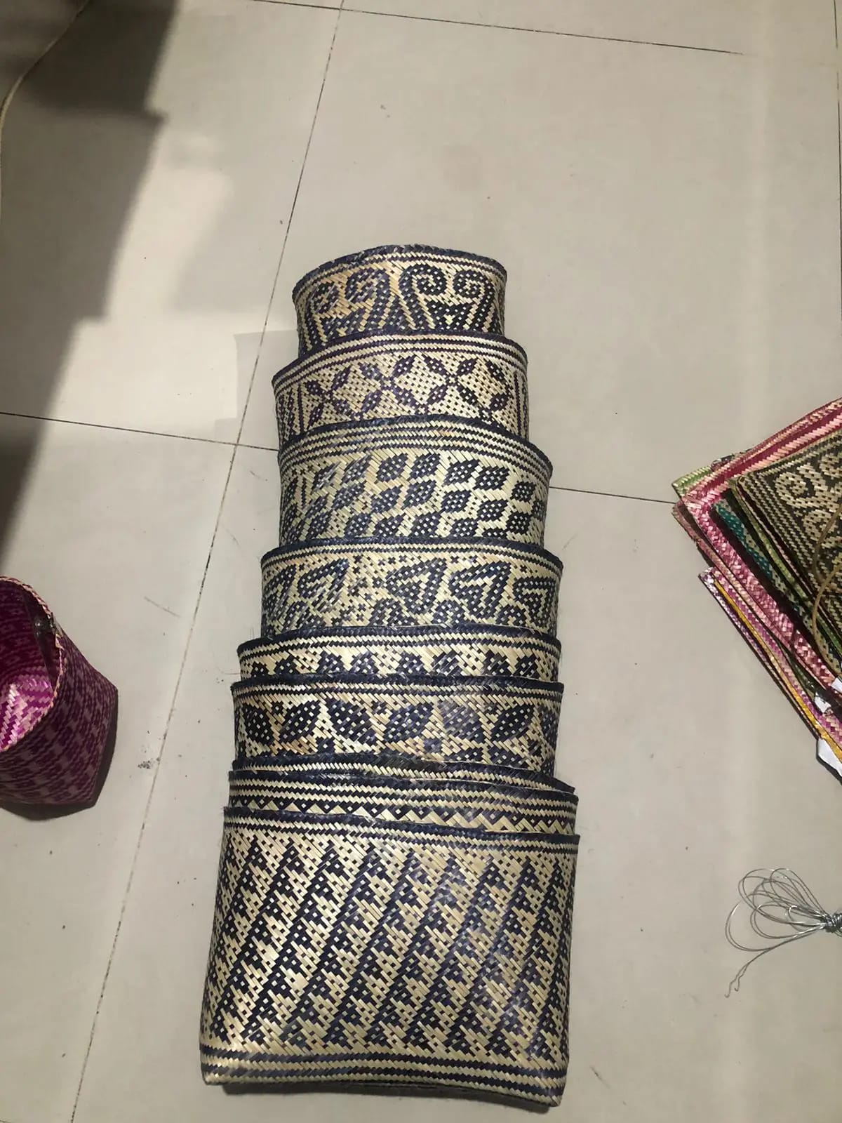 Tas atau Bakul Anjar Khas Dayak