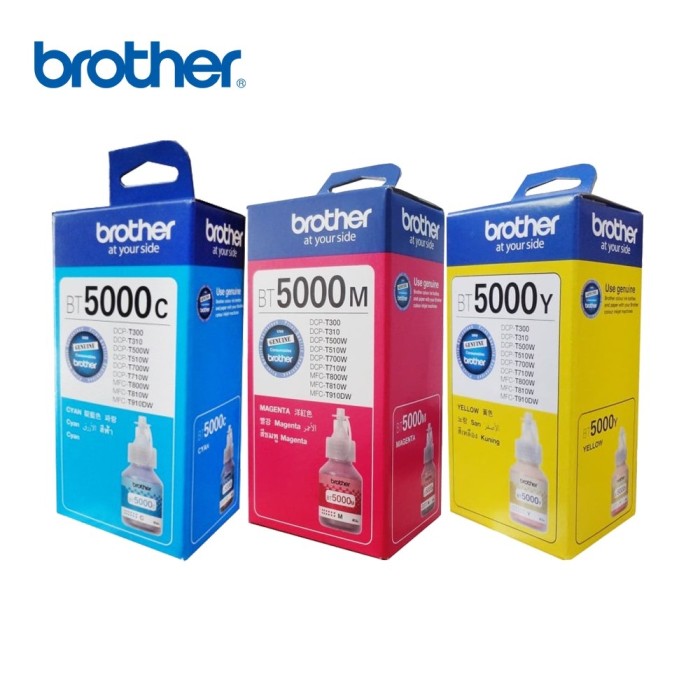 Tinta Printer brother t5000 warna