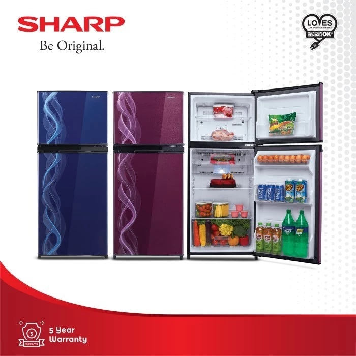 LEMARI ES 2 PINTU SHARP