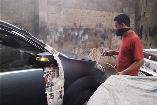 Repaint Body Mobil Ringan