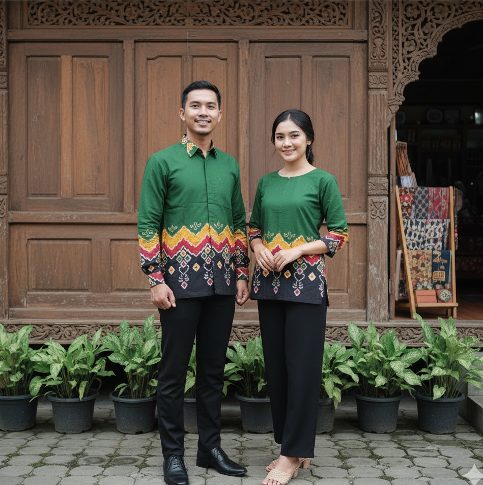 1 Stel Baju Sasirangan