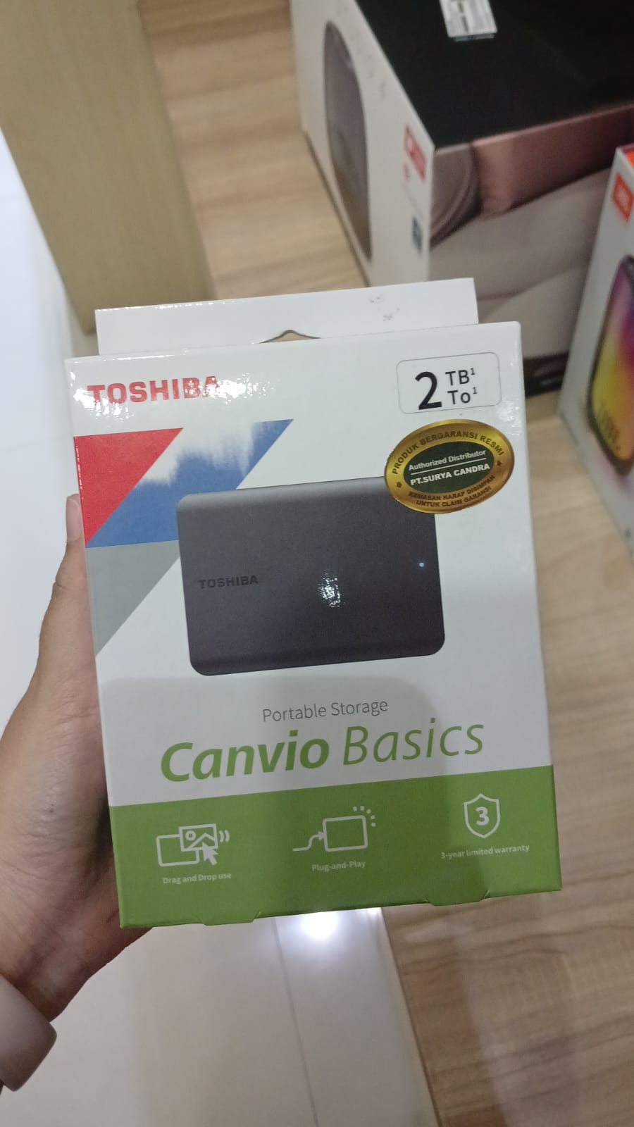 Portable SSD Eksternal - 1TB