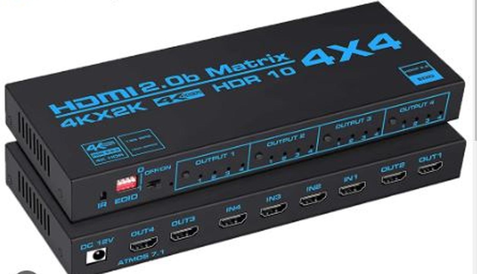 HDMI Matrix Switcher Splitter 4-In 4-Out
