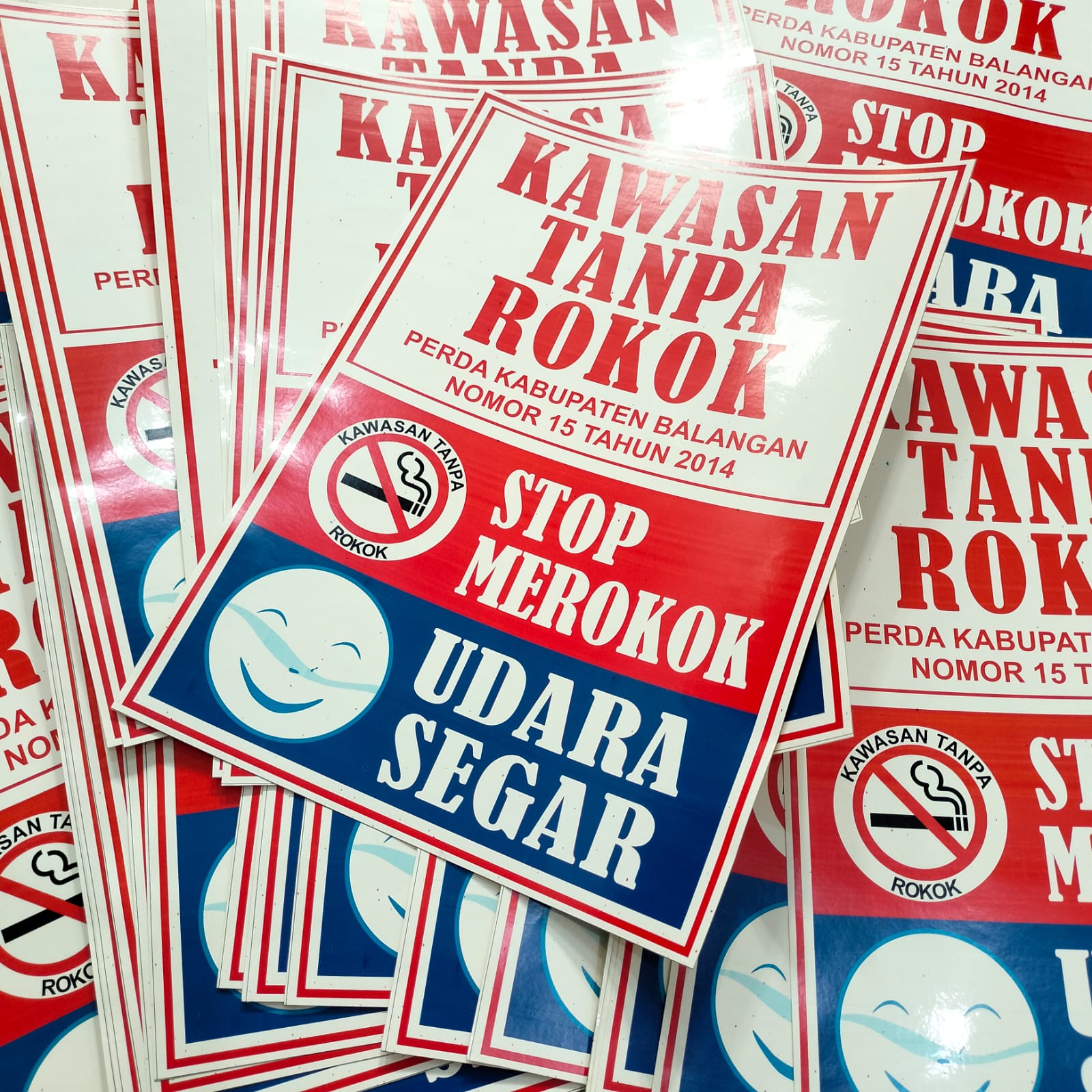 Stiker Kawasan Tanpa Rokok