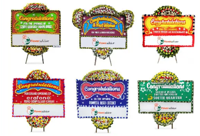 Papan Karangan Bunga