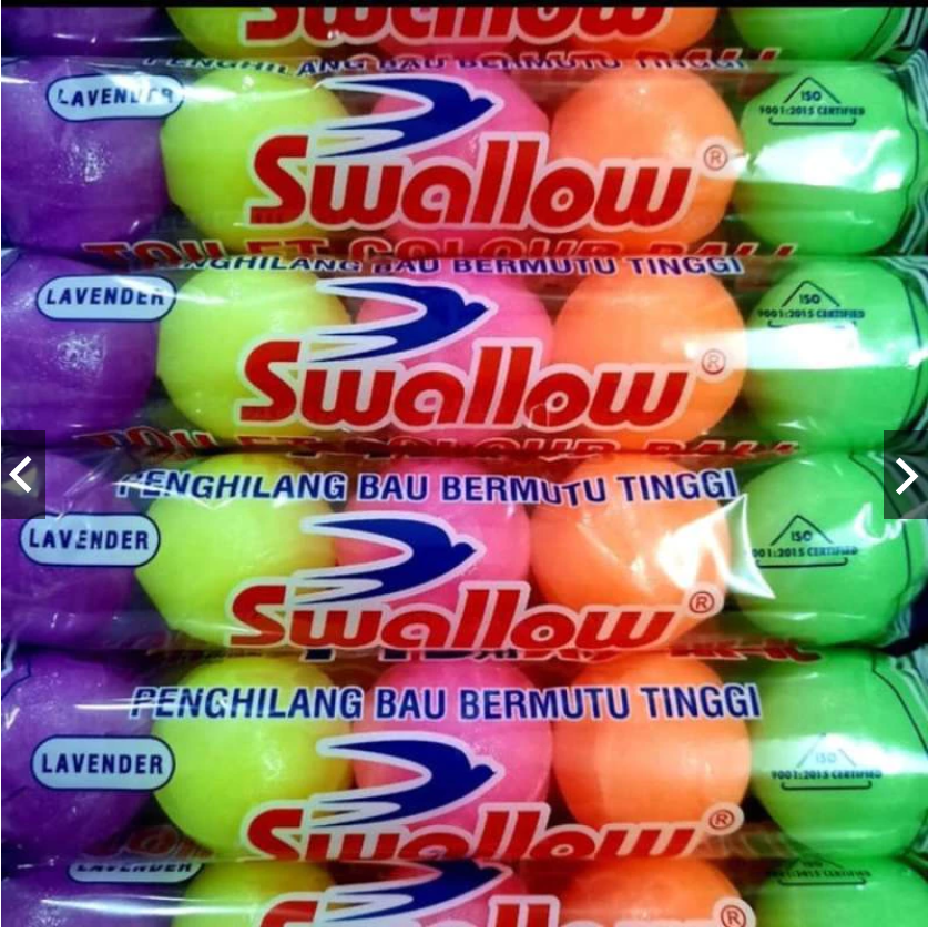 kamper toilet kapur barus toilet isi 5 colour ball