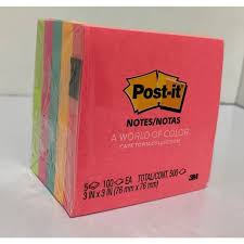 Kertas Post-it (notes) sedang