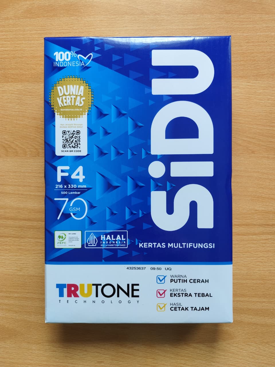 Kertas F4 70 g
