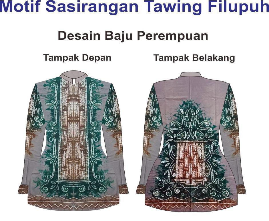 BAJU SASIRANGAN WANITA HARI JADI 2026