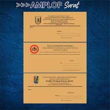 Cetak Amplop Kop Dinas