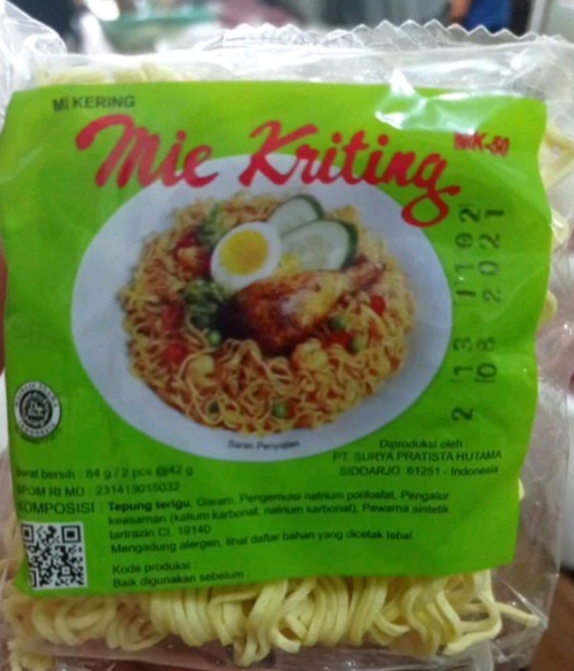 Mie Kriting
