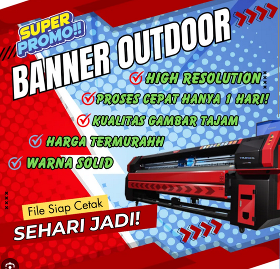 cetak spanduk 40x60 cm