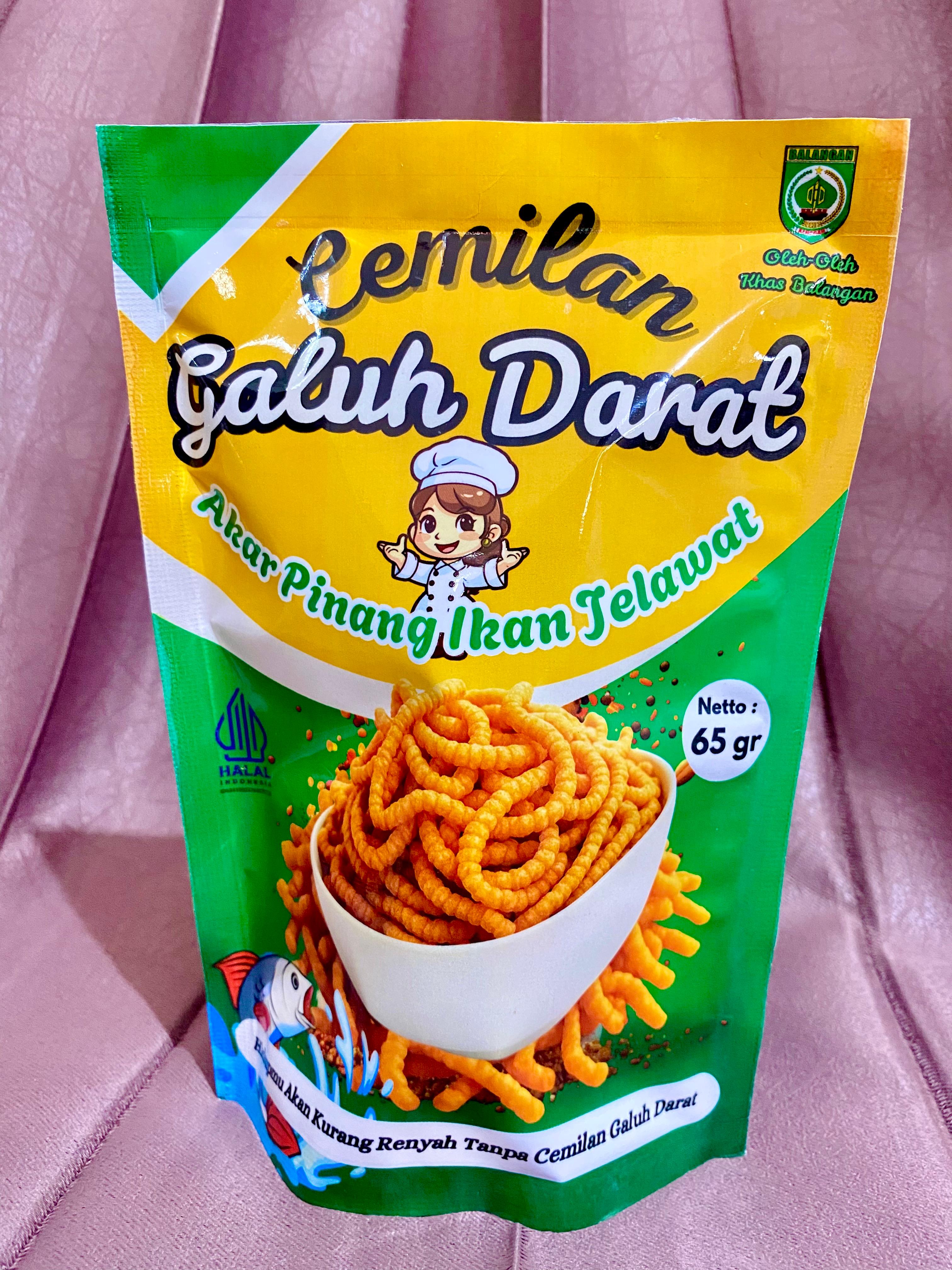 KUE AKAR PINANG IKAN JELAWAT