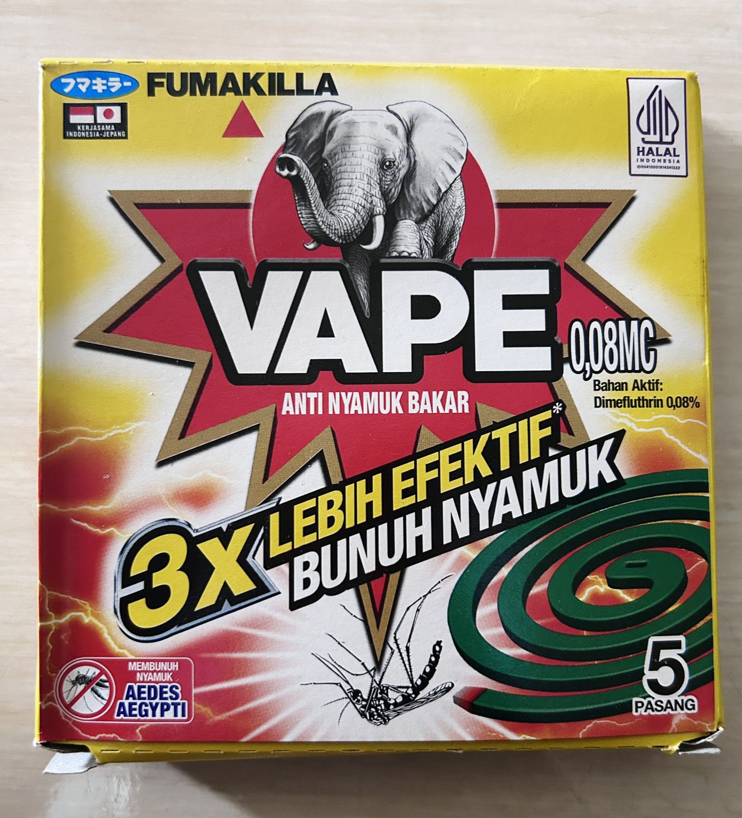 OBAT NYAMUK BAKAR VAVE