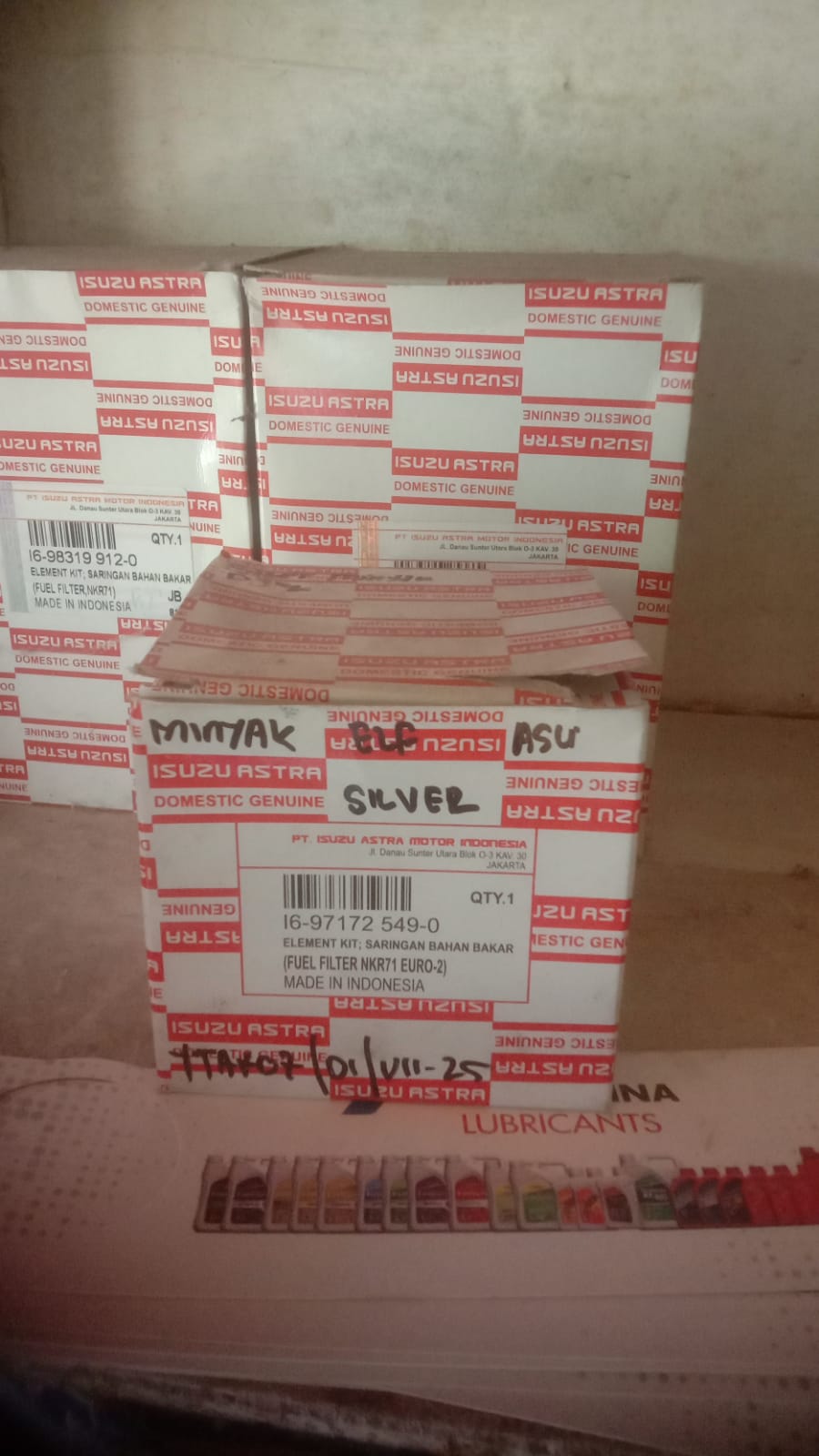 Filter minta atas HT