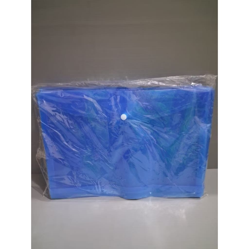 Map plastik kancing/tali