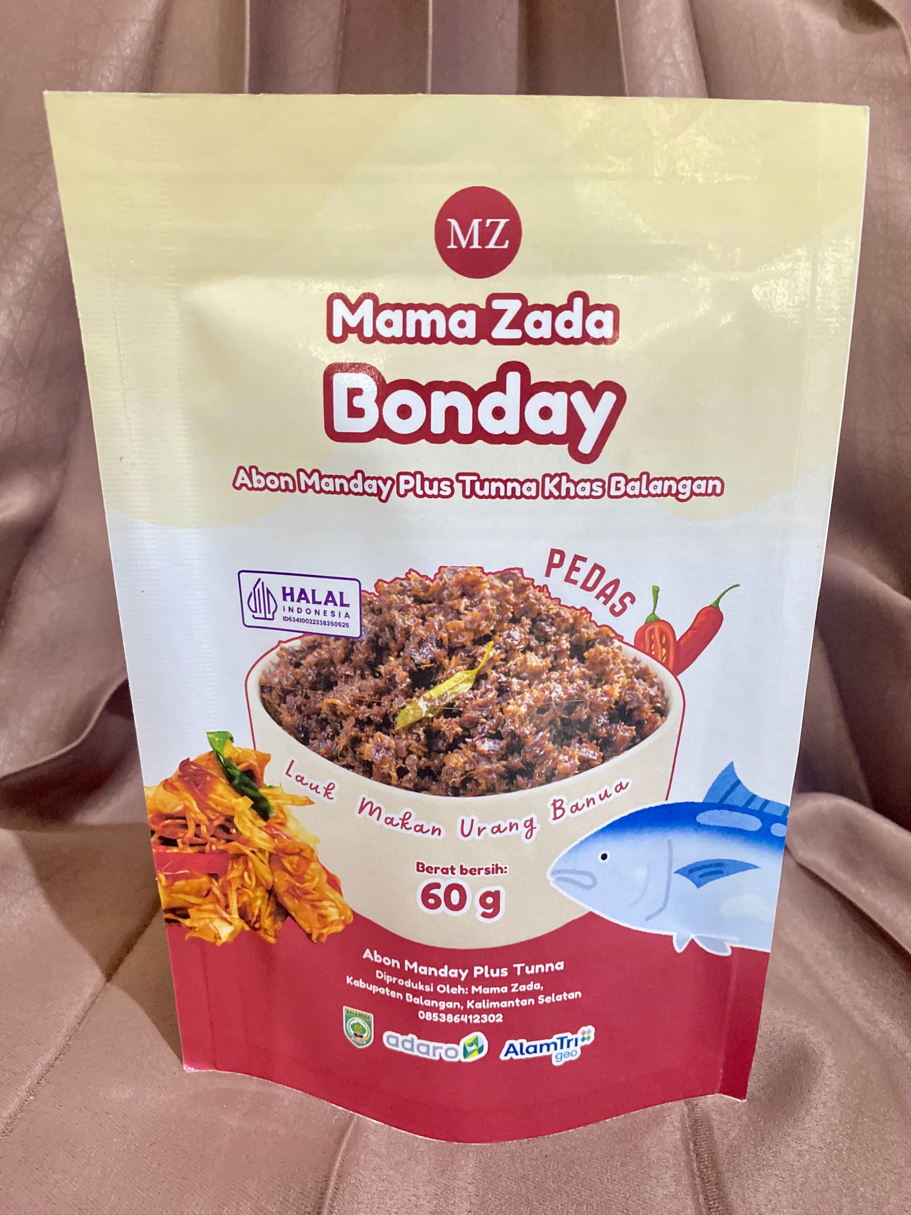 Abon Manday Plus Ikan Tuna (BONDAY)