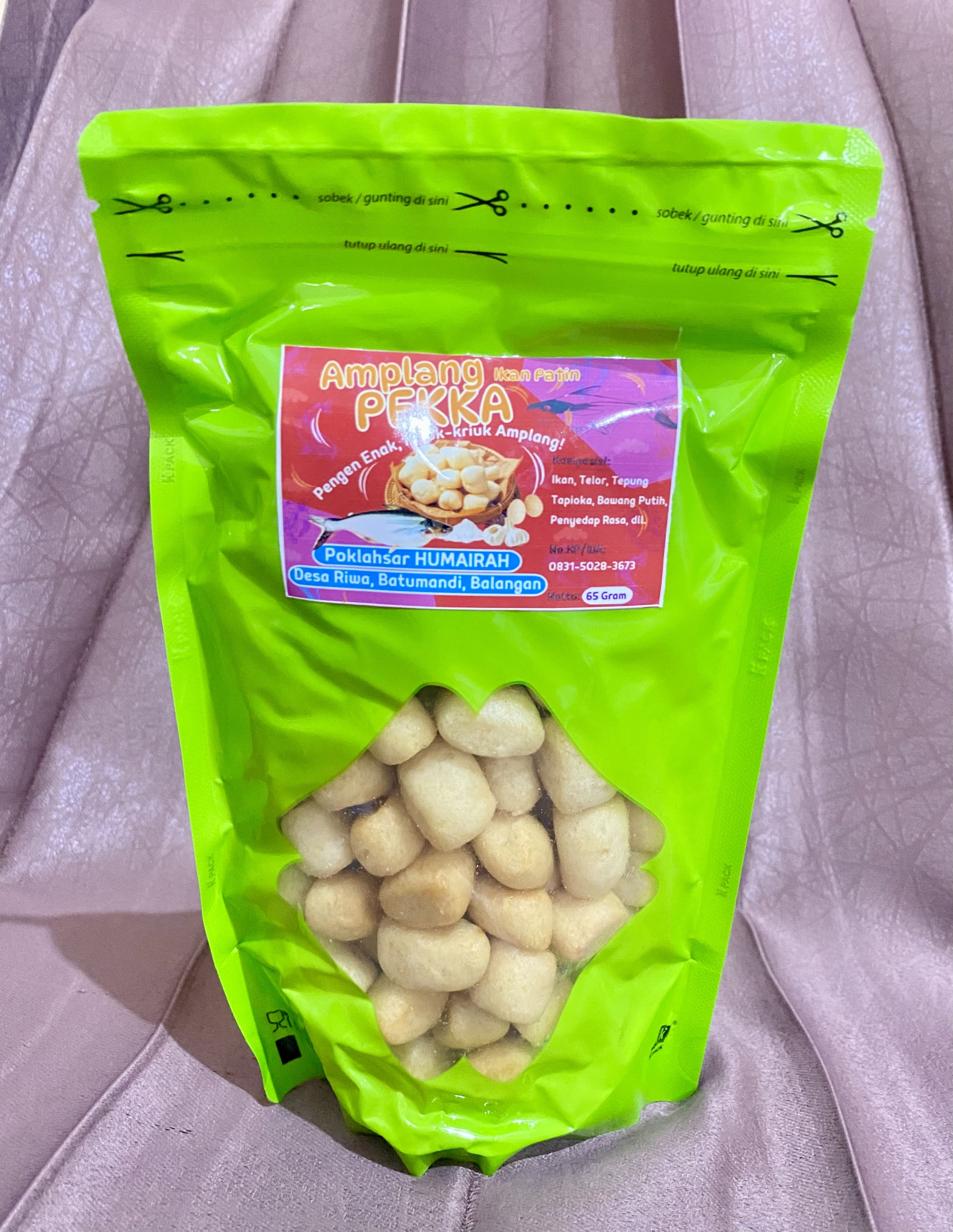 PEKKA Amplang Ikan Patin