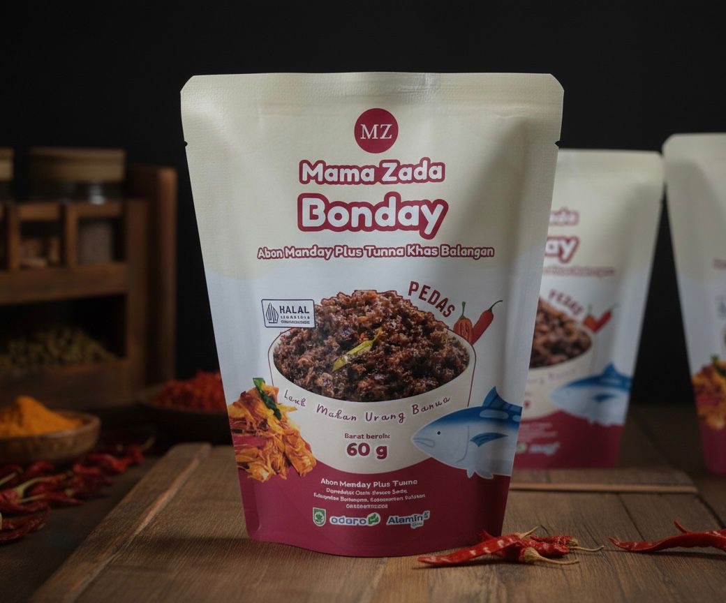 Abon Manday Plus Ikan Tuna (BONDAY)