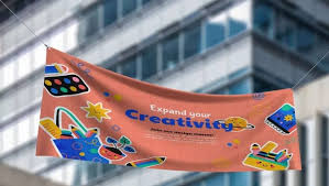 Cetak spanduk 1x3 Meter