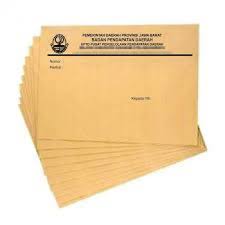 Cetak Amplop Kop Dinas