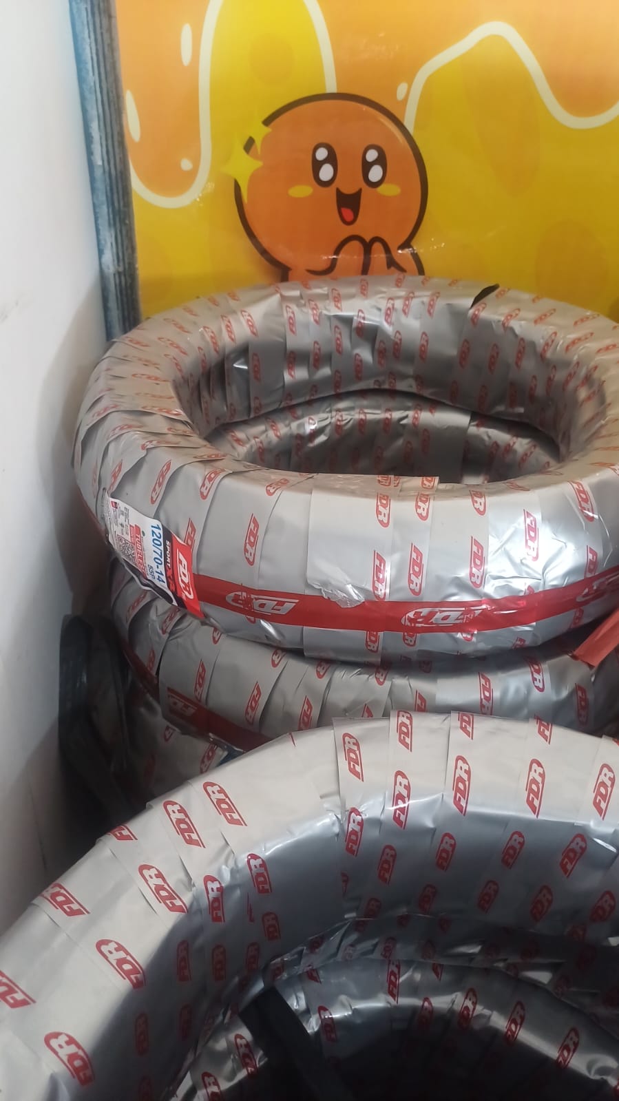 Ban Luar  Honda Merk FDR 120/80-14