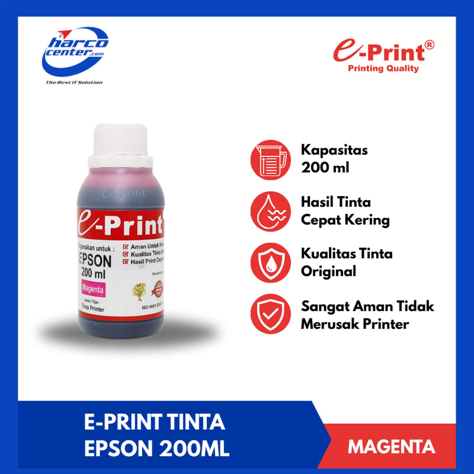 Tinta printer E Print Canon Merah 200ML