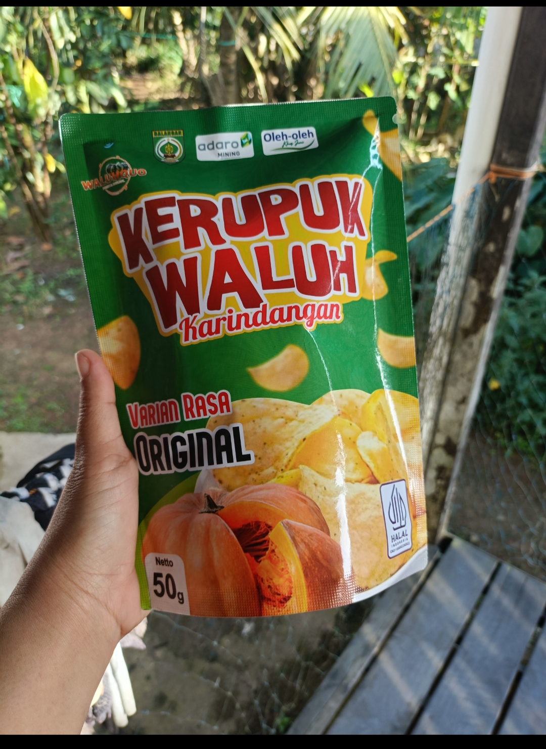 Krupuk waluh
