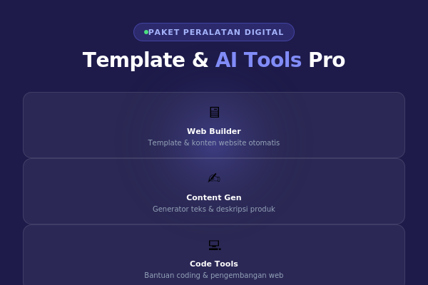 Template AI Website Builder – Claude Pro Tools