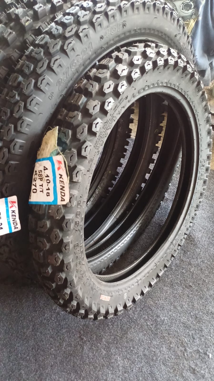 Ban Luar TRail ukuran 4-10-18