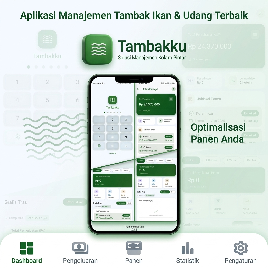 Aplikasi Tambakku for IOS/Android/Tablet