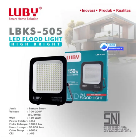 Lampu sorot luby 150 watt