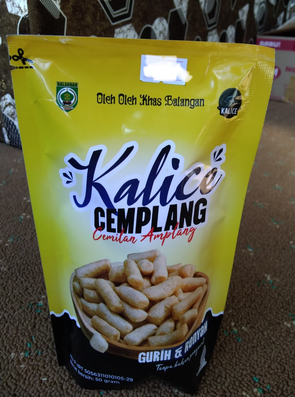 Kalice / amplang ikan patin