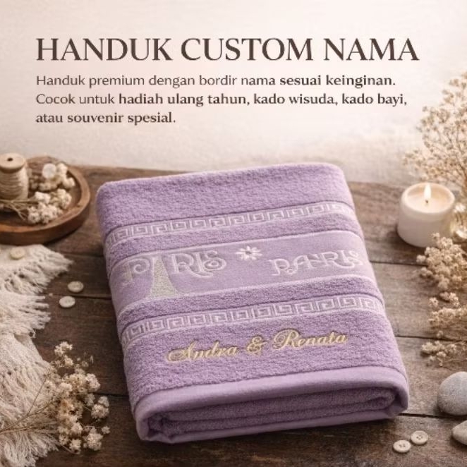 Handuk Bordir