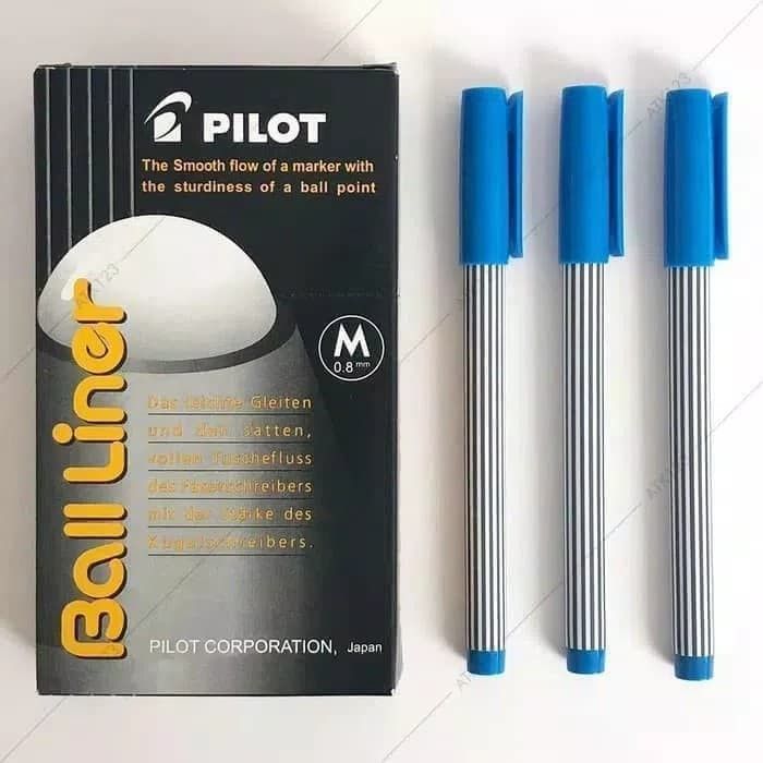 Balpoint Bulliner Biru