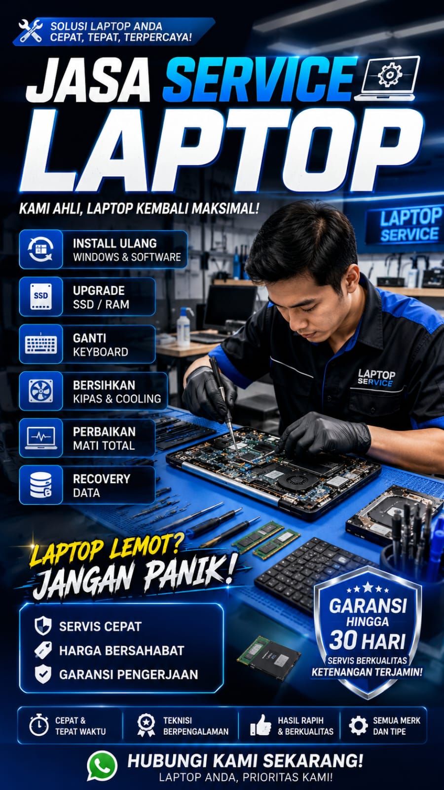 JASA SERVICE LAPTOP
