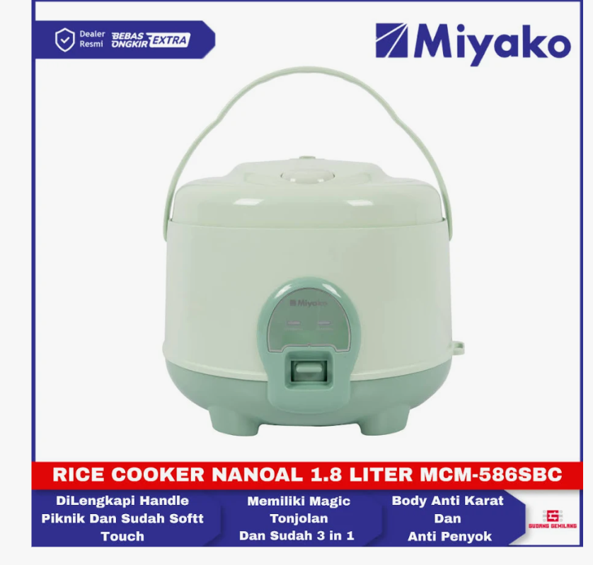 RICE COOKER MIYAKO MCM - 586