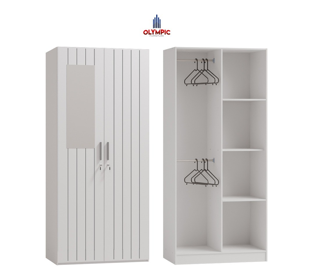 LEMARI 2 PINTU OLYMPIC
