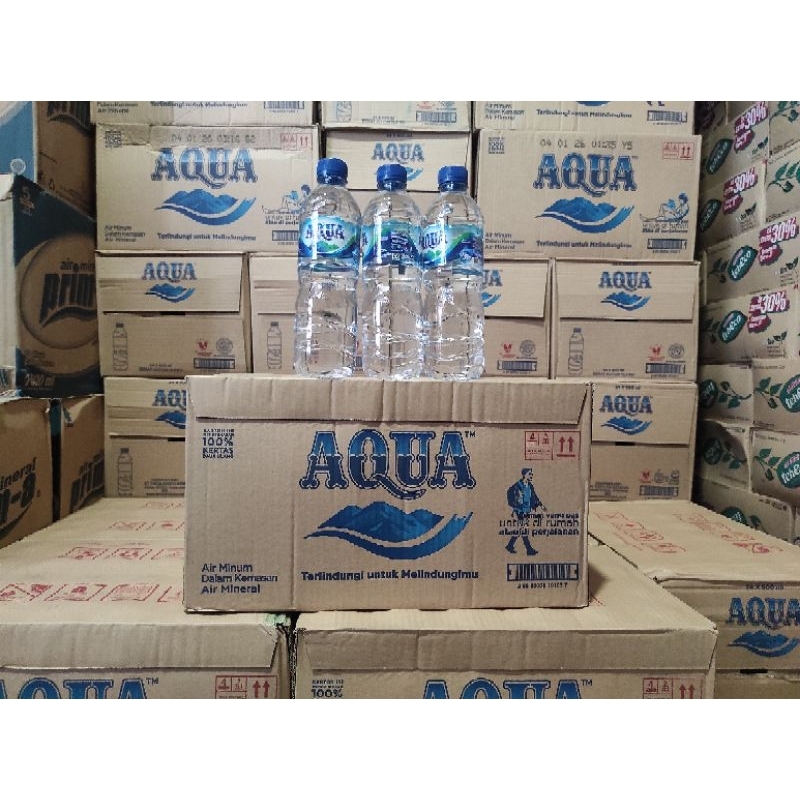 aqua botol 600 ml