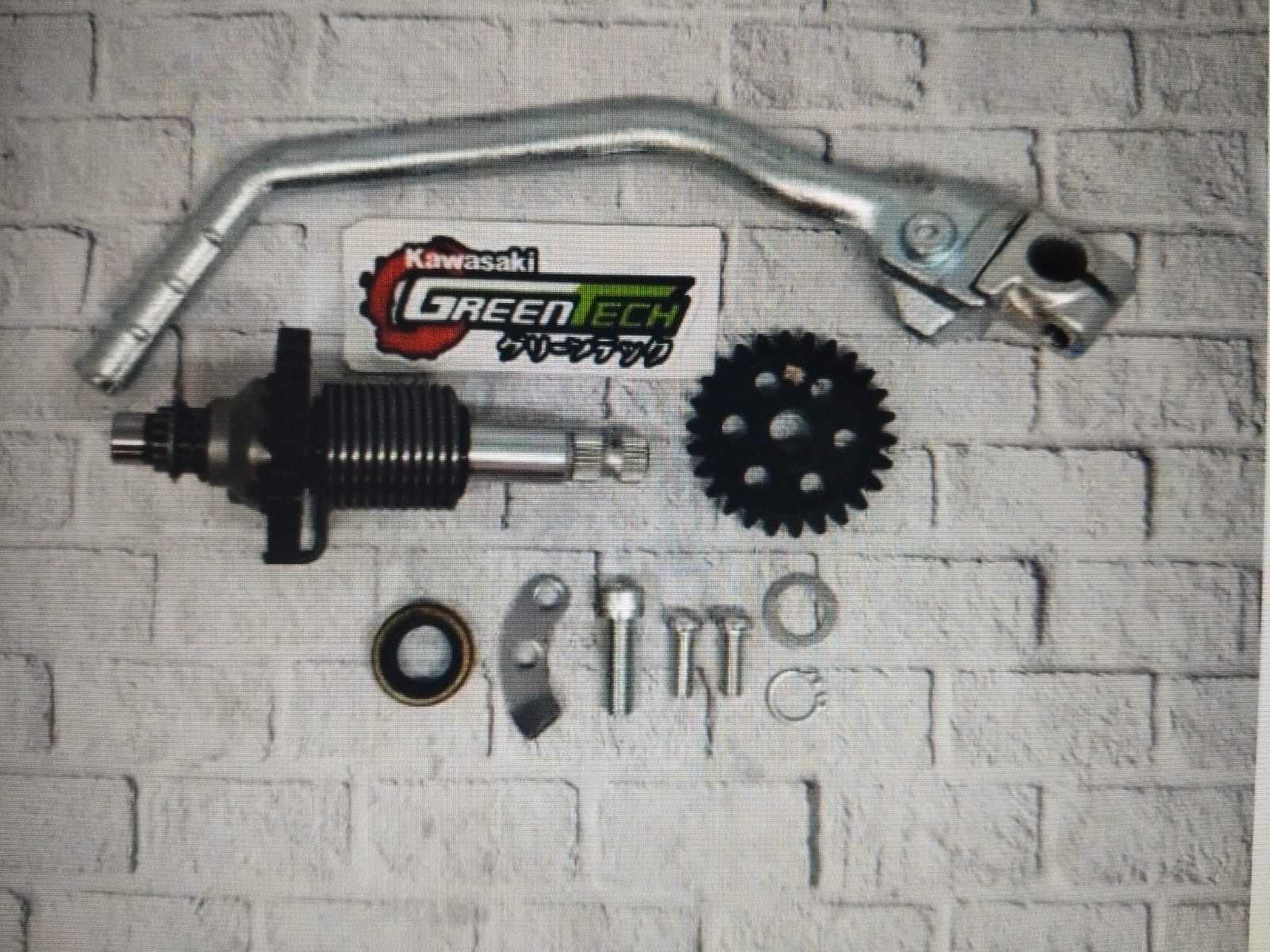 Engkol set/kick stater KLX 150