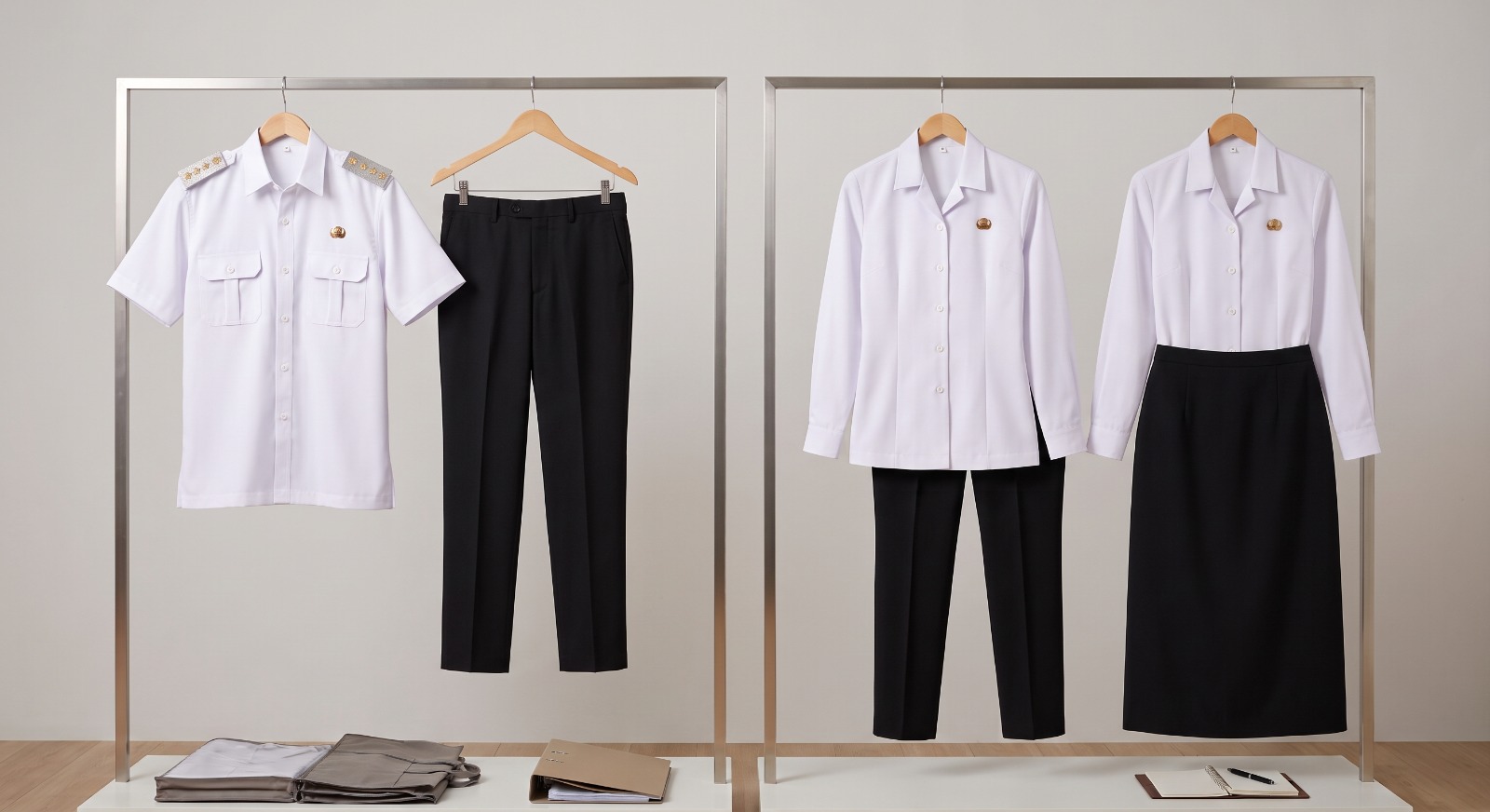 1 Set Baju Putih